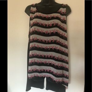 Tank top with Felix the cat print on front